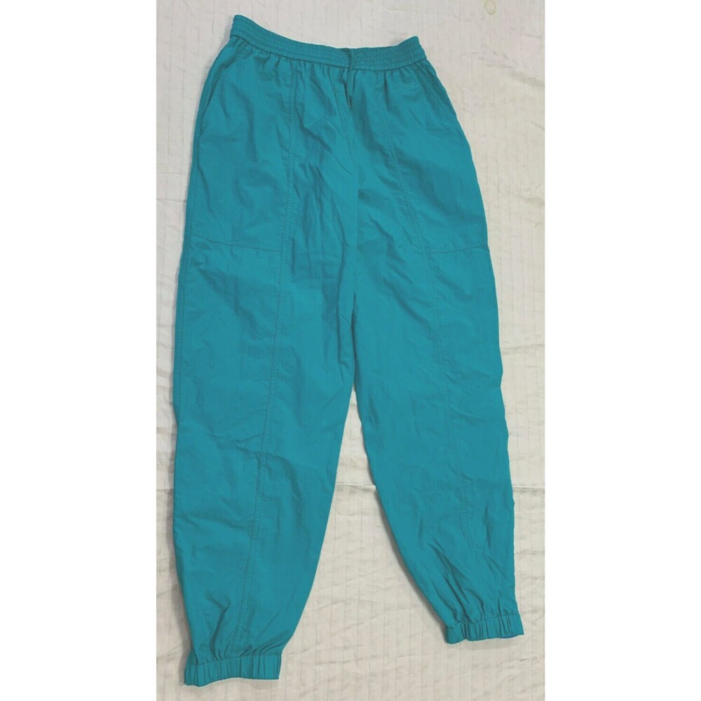 LIZ SPORT WOMENS ATHLETIC UNLINED NYLON PANTS SIZE S PETITE